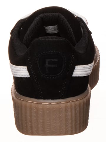 Puma Skórzane sneakersy "CREEPER PHATTY" w kolorze czarno-białym