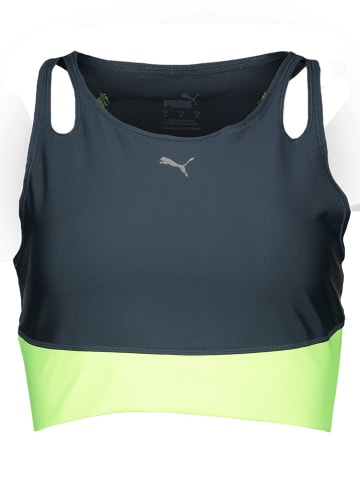 Puma Biustonosz sportowy "Run Ultraform" w kolorze zielonym