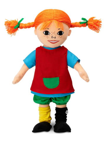 Pippi Langstrumpf Stoffen pop "Pippi" meerkleurig - (H)40 cm - vanaf 10 maanden