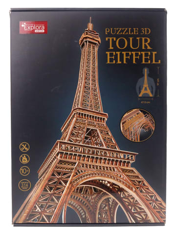 MGM 314-delige 3D-puzzel "Eiffeltoren" - vanaf 8 jaar