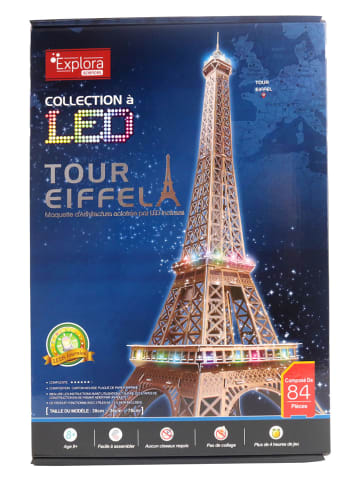 MGM 84-częściowe puzzle 3D "Eiffel Tower" - 8+