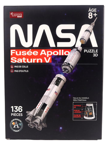MGM 136-delige 3D-puzzel "Space Misson Apollo V" - vanaf 8 jaar