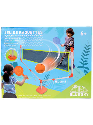 Blue Sky 2-in-1 Badminton- und Tennisschlägerspiel - ab 6 Jahren