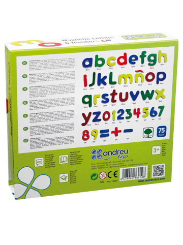 Andreu Toys 75tlg. Magnetset  "Buchstaben & Zahlen" - ab 3 Jahren