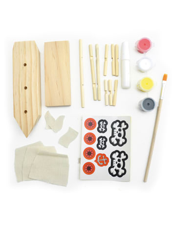 Andreu Toys Kreativset "Hölzernes Piratenschiff" - ab 6 Jahren