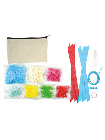 Andreu Toys Kreativset "Pompom-Täschchen" - ab 6 Jahren