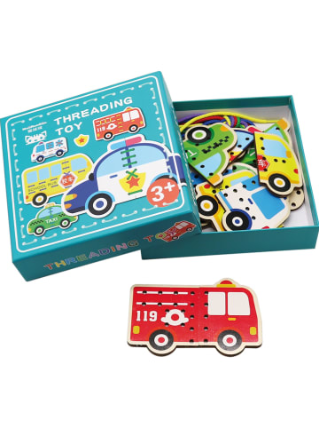 Andreu Toys Fädelspiel "Fahrzeuge" - ab 3 Jahren