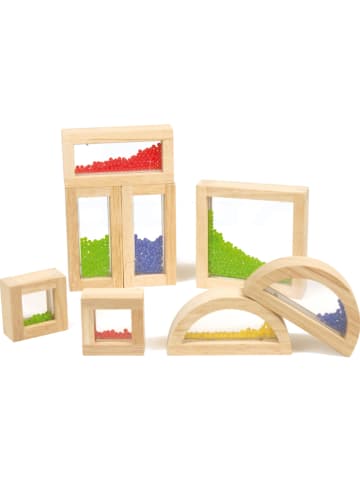 Edukalu Klocki z kamyczkami (8 szt.) - 18 m+