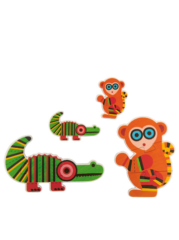 Edukalu Puzzlebox "Tiere" - ab 2 Jahren