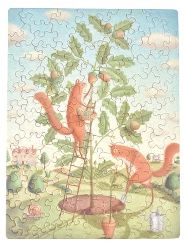 Andreu Toys 100-częściowe puzzle "Acorn Squirrels" - 4+