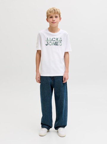 JACK & JONES Junior Shirt "Jeff" in Weiß