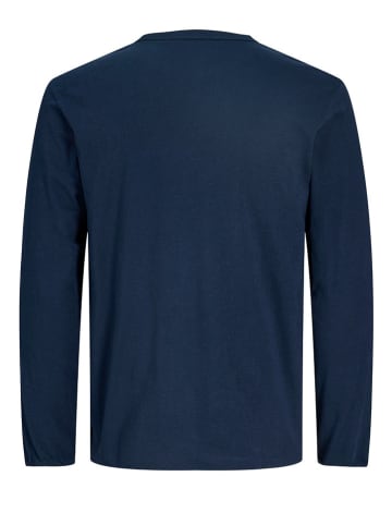 JACK & JONES Junior Longsleeve "College" donkerblauw