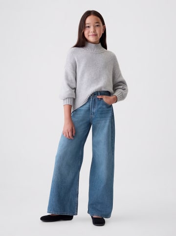 GAP Spijkerbroek - wide leg - blauw