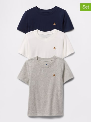 GAP 3er-Set: Shirts in Bunt