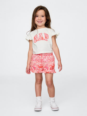 GAP 2-delige outfit wit/lichtroze/rood