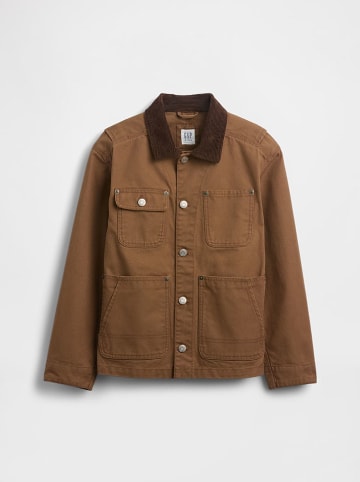 GAP Hemdjacke in Hellbraun