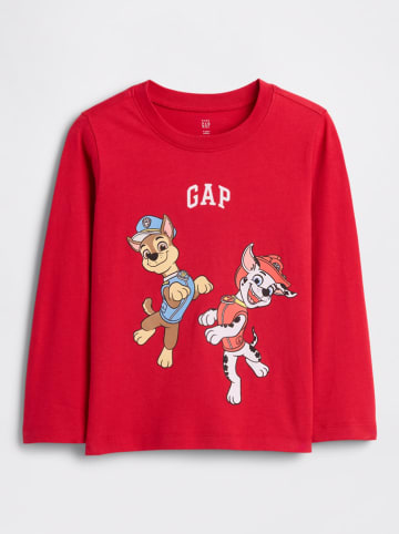 GAP Koszulka w kolorze czerwonym