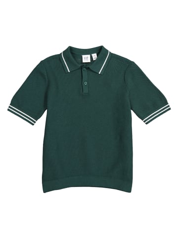 GAP Koszulka polo w kolorze zielonym