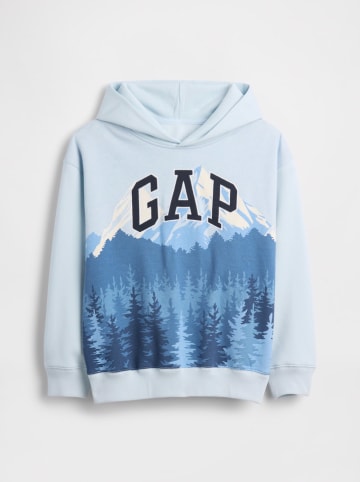 GAP Hoodie in Hellblau