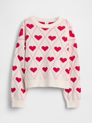 GAP Trui crème/lichtroze