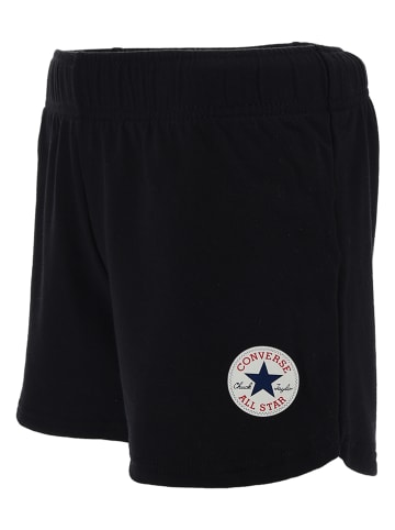 Converse Szorty dresowe w kolorze czarnym