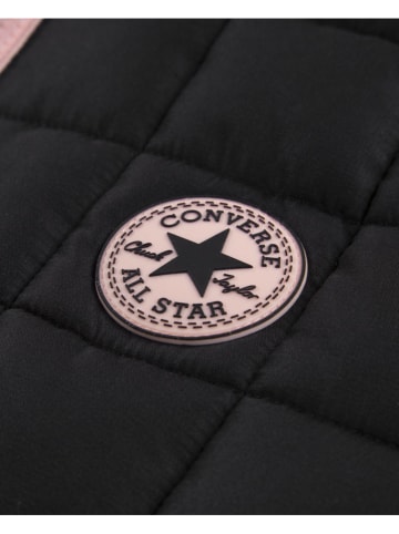 Converse Doorgestikte jas zwart