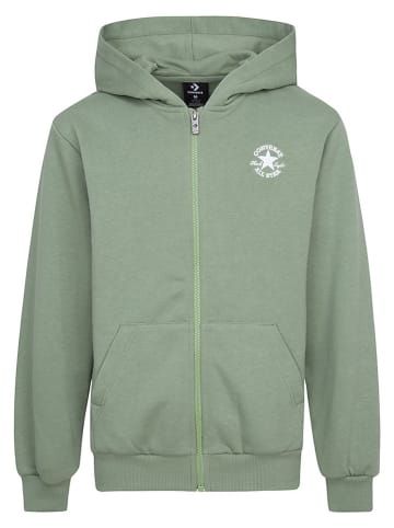 Converse Sweatjacke in Grün