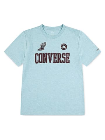 Converse Shirt in Hellblau