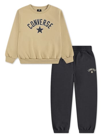 Converse 2-częściowy zestaw w kolorze beżowo-antracytowym