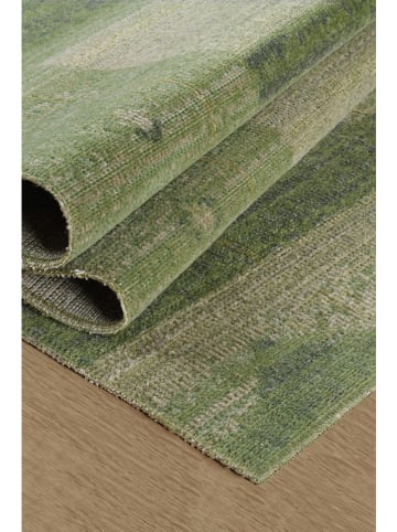 Mioli Laagpolig tapijt "Antik" groen