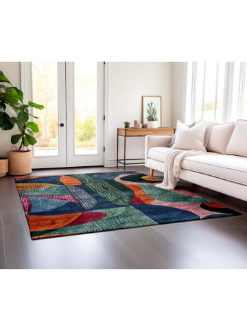 Mioli Laagpolig tapijt meerkleurig