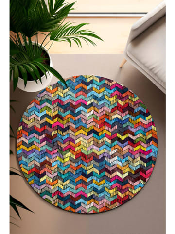 Mioli Laagpolig tapijt meerkleurig