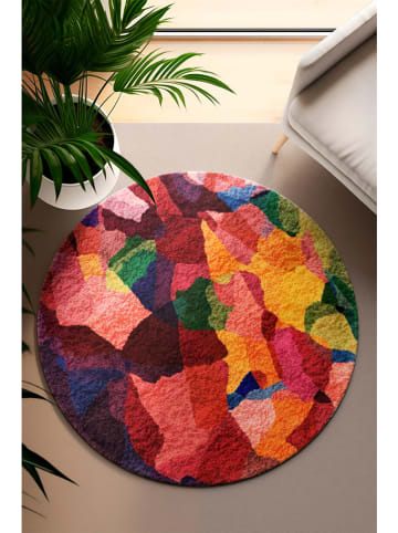 Mioli Laagpolig tapijt meerkleurig