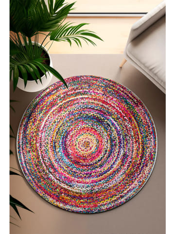 Mioli Laagpolig tapijt meerkleurig