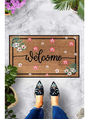 Mioli Wycieraczka "Dante" w kolorze jasnobrązowo-jasnoróżowym