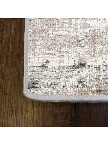 Mioli Laagpolig tapijt wit/beige