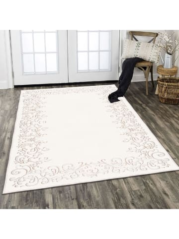 Mioli Kurzflor-Teppich "Els" in Creme