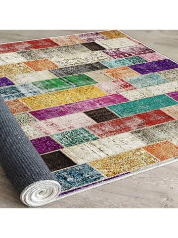 Mioli Kurzflor-Teppich "Els" in Bunt