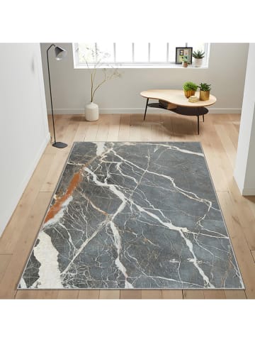 Mioli Laagpolig tapijt grijs