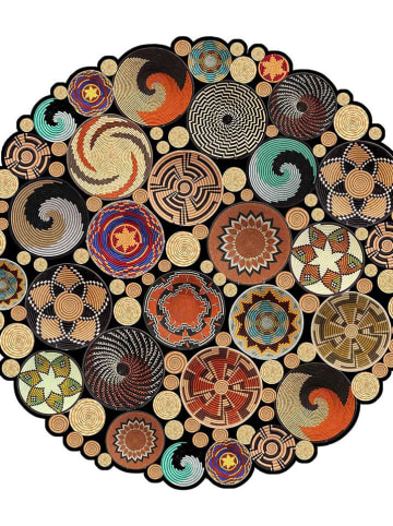 Mioli Laagpolig tapijt meerkleurig