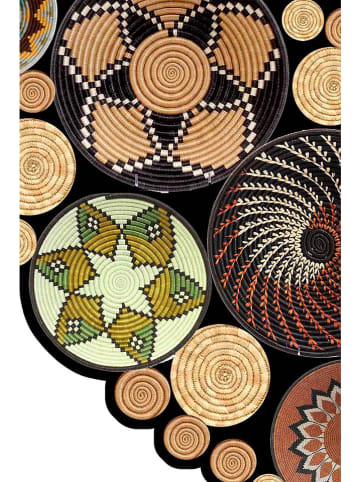 Mioli Laagpolig tapijt meerkleurig