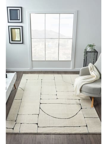 Mioli Laagpolig tapijt crème