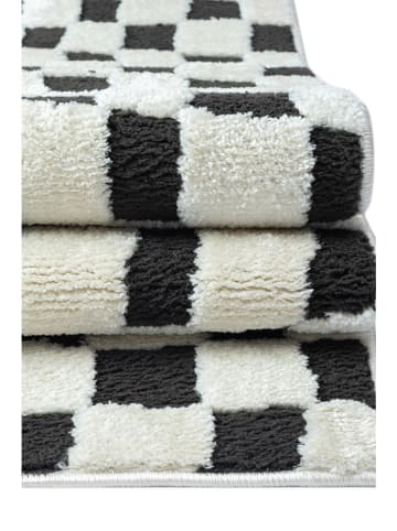 Mioli Dywan w kolorze czarno-białym