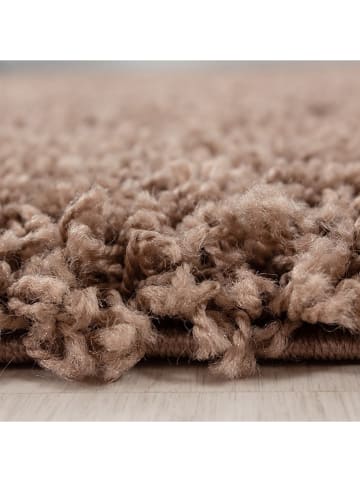 Mioli Hochflor-Teppich "Life" in Braun