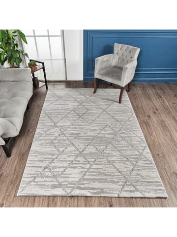 Mioli Kurzflor-Teppich "Motto" in Grau