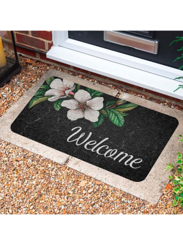 Mioli Deurmat ''Welcome'' zwart