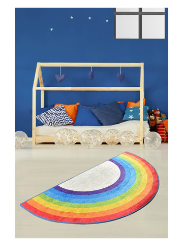 Mioli Laagpolig tapijt "Rainbow" crème/meerkleurig