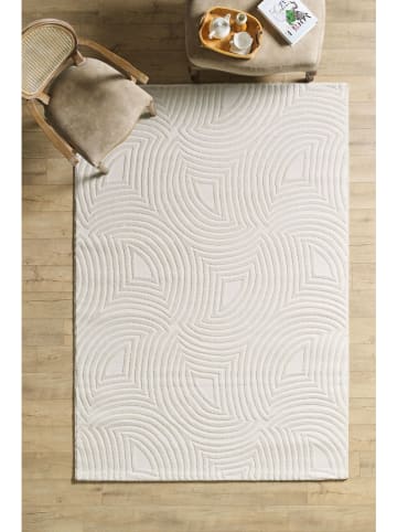 Mioli Kurzflor-Teppich ''Sahara'' in Creme