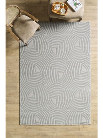 Mioli Kurzflor-Teppich ''Sahara'' in Grau