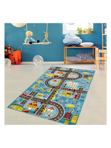 Mioli Laagpolig tapijt "Trafik" meerkleurig